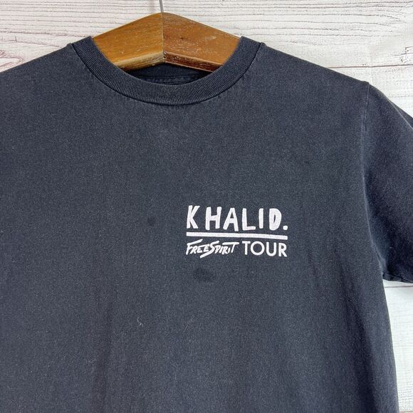 Khalid Free Spirit 2019 Tour Concert Short Sleeve T Shirt Unisex Black Size S - Picture 6 of 9